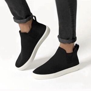 Rothy's Black High-Top Slip-on Sneakers
